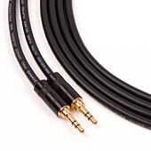 Van Damme Stereo Mini Jack to Stereo Mini Jack Cable. 3.5mm Male Plug Lead Cord